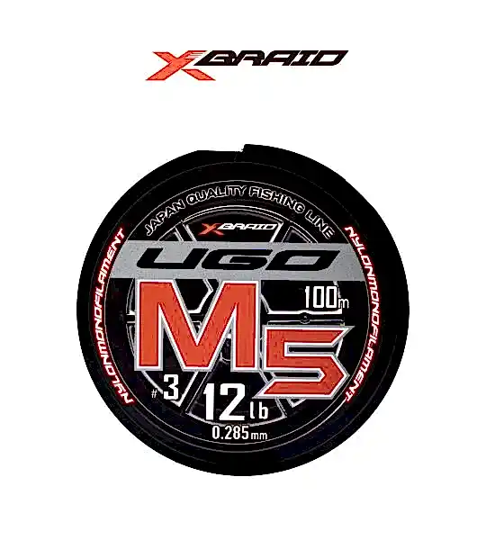 YGK X062 UGO M5 NYLON 100M 5.44KG 0.285