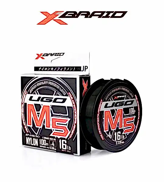 YGK X062 UGO M5 NYLON 100M 7.26KG 0.33