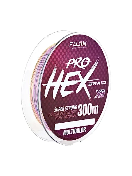 Fujin Pro Hex 8X 300Mt. Multicolor İp Misina
