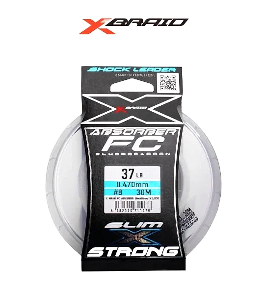 YGK X021 ABSORBER SLIM&STRONG FC 30M 16.78KG 0.47