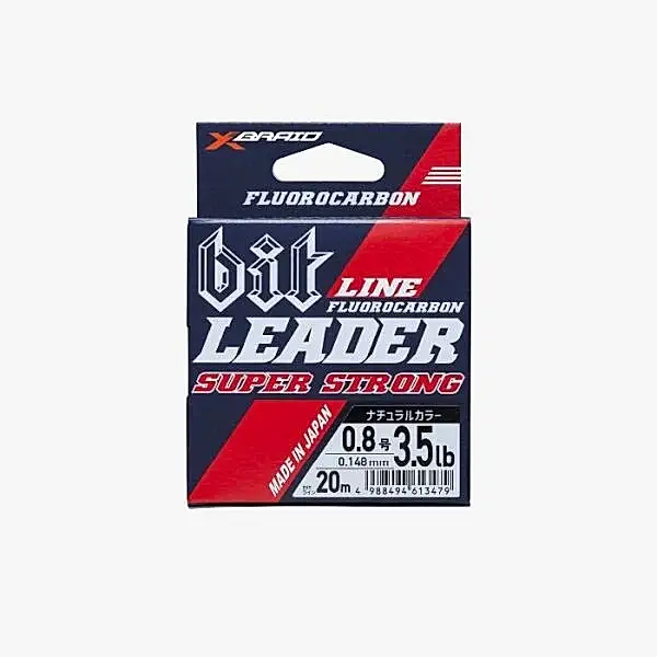 YGK N250 BIT LEADER SUPER STRONG FC 20M 9KG 0.370