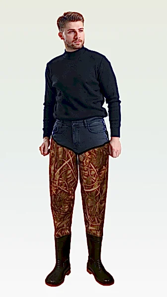 Liman Kasık Çizme Saz Desenli - 0,75 Micron