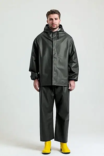 Liman Fermuarlı YağmurlukTakım Alt-Üst - 45 Micron