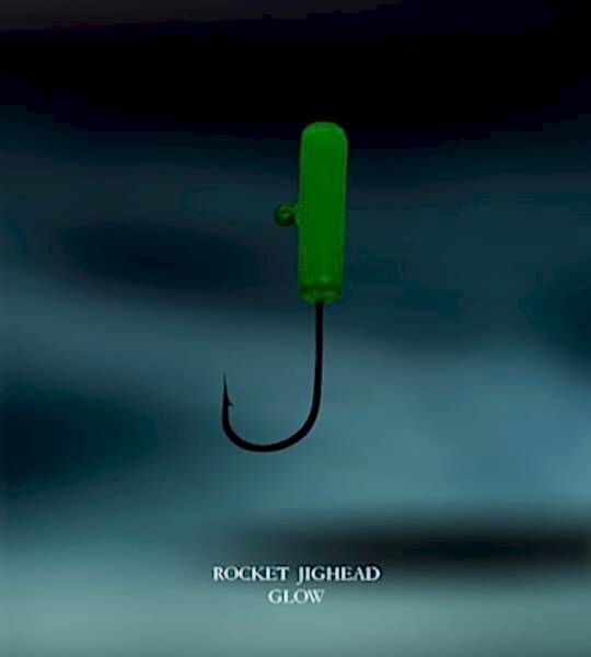 ROCKET JIGHEAD GLOW 4P 3.5G