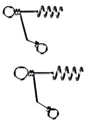 Savage gear Tail Bait Cork Screws Kit 6 Adet