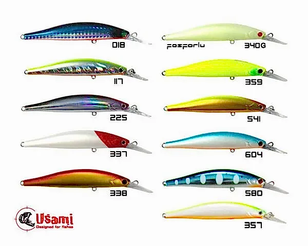 Usami Now Deep Diver 90F-MR 9.8 G Maket Balık