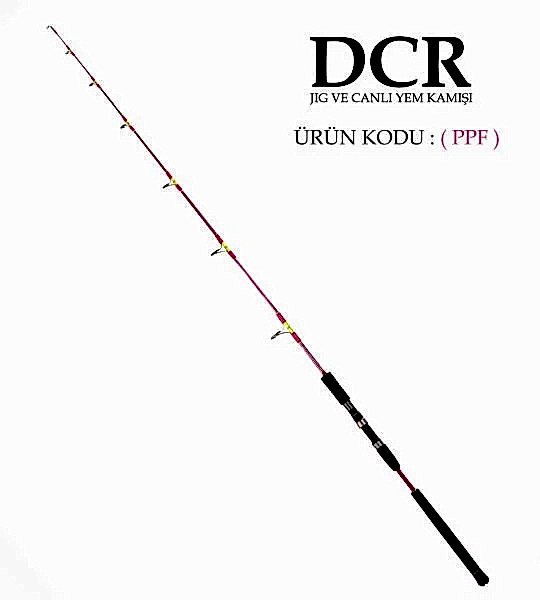 DCR HİLAL JIG VE CANLI YEM KAMIŞI 185 CM 100-300 PEMBE