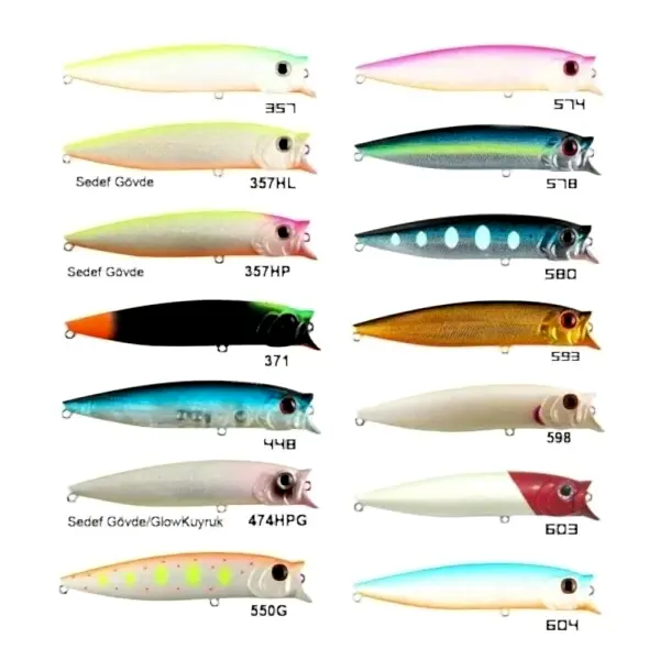 Usami Combo Pop 100F 12.1 G Maket Balık