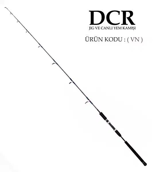 DCR HİLAL JIG VE CANLI YEM KAMIŞI 185 CM 100-300 MOR