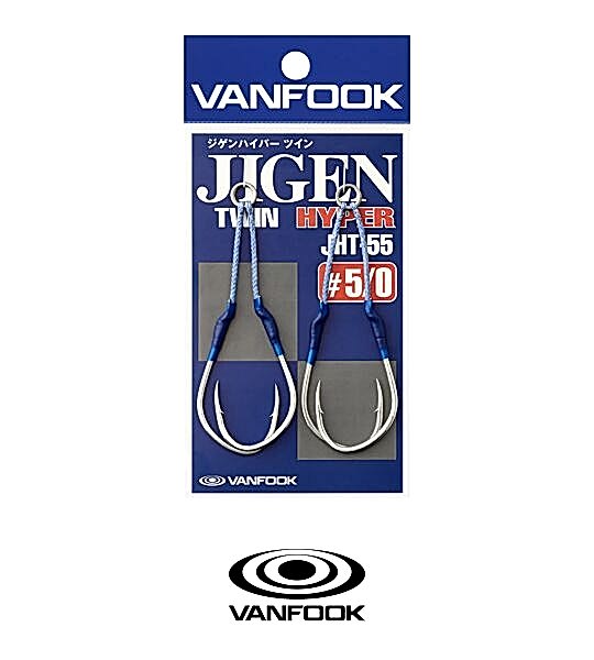 VANFOOK JHT-55 JIGEN HYPER TWIN ASSIST 2P #5/0