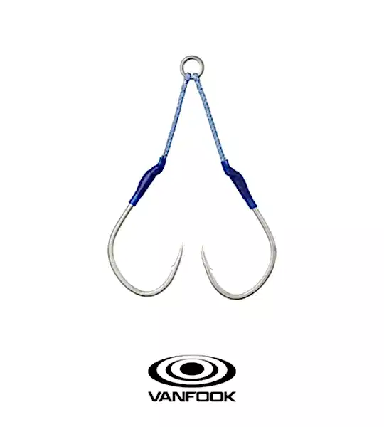 VANFOOK JHT-55 JIGEN HYPER TWIN ASSIST 2P #6/0