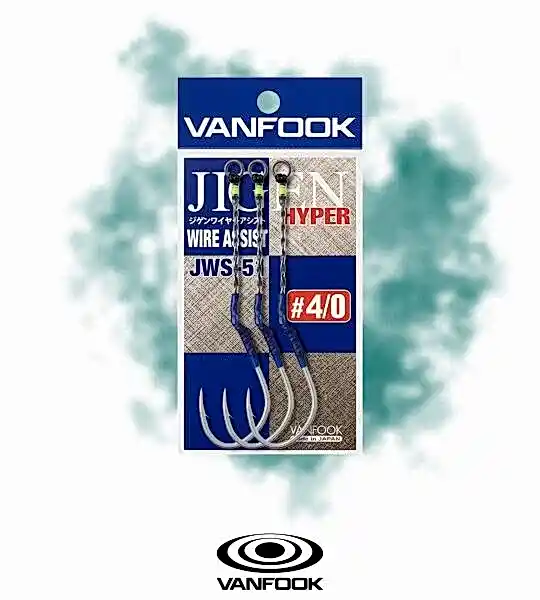 VANFOOK JWS-51 JIGEN HYPER LONG ASSIST 2P #4/0