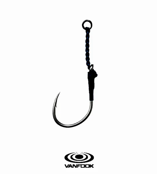 VANFOOK GS-70 JIGEN GRIPPY 4-BRAID ASSIST 2P #5/0