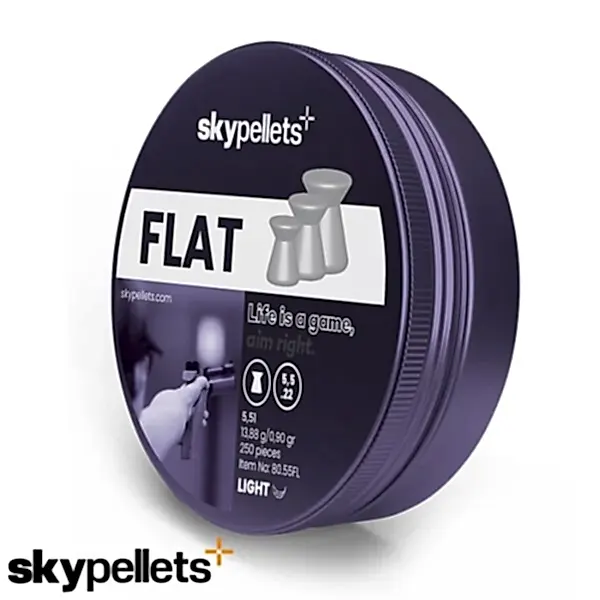 SKYPELLETS Flat Light 5,5mm 13,88 Gr H.  Saçma 250