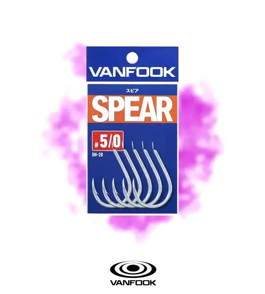 VANFOOK SH-20 SPEAR SILVER 5P #5/0