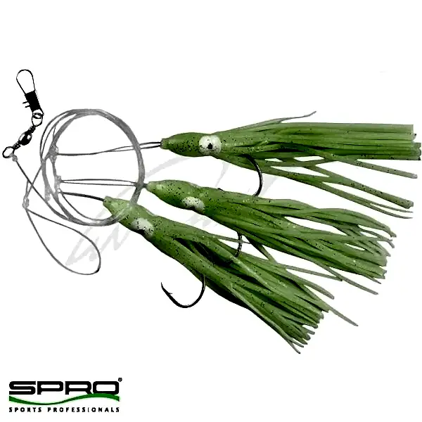 T.SPRO Octopus Rig Fluo 3 İğneli Köstek #6/0