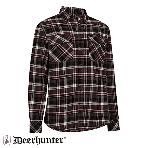 DEERHUNTER Nathan Kahverengi Kareli Gömlek 41/42