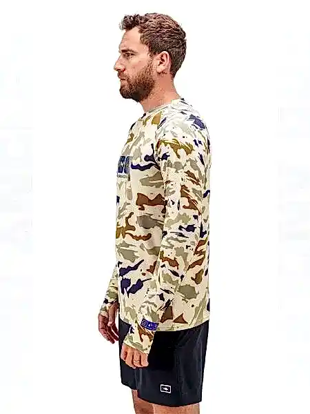 Fujin Pro Angler S24 T-Shirt Narural Camo