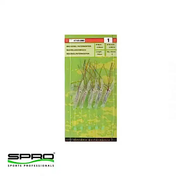 T.SPRO Mackerel Shrimp 5 İğneli Köstek #1