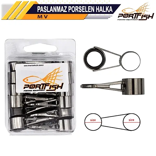 Portfish Paslanmaz Porselen Halka