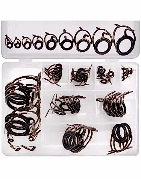 Captain Spin Kamış Halka Seti İki Ayaklı Porselen 55'li Kutu 6-8-10-12-16-20-25-30mm