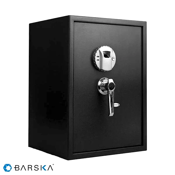 BARSKA Parmak İzi Kilitli Biyometrik Güvenlik Kasası