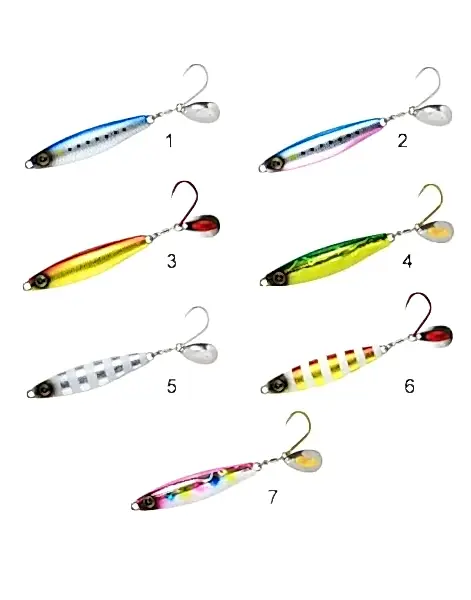 Hayabusa FS 437 Jack Eye Sawara Cast Spin 30gr Light Jig Suni Yem