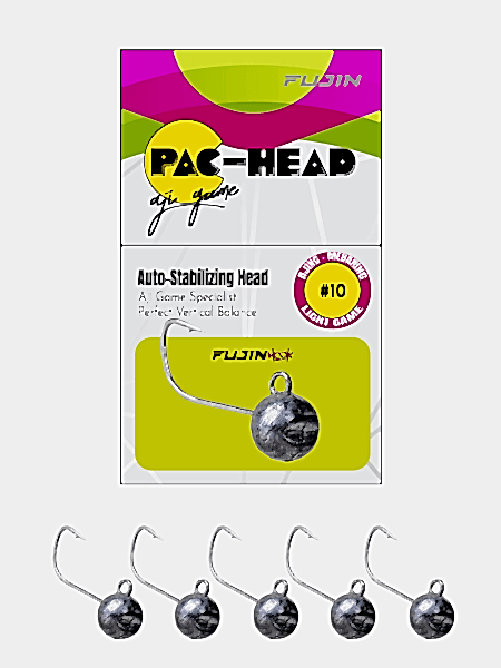 Fujin Pac-Head 10no Aji Game Jighead