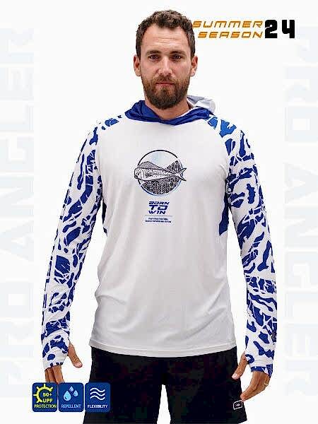 Fujin Pro Angler S24 Hooded Lambuka Navy