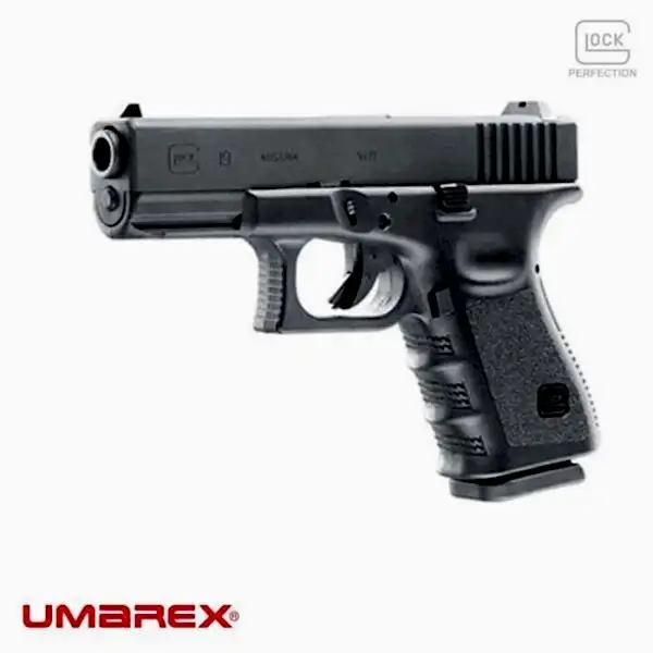 UMAREX Glock 19 Airsoft Tabanca - Gas, B.Back