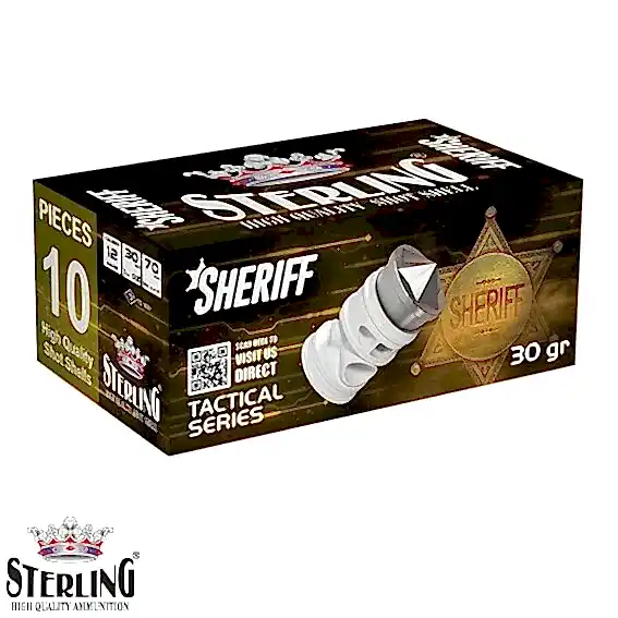 STERLING 12 Cal. Sheriff Slug Taktikal Fişek