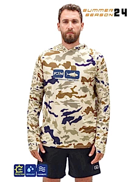Fujin Pro Angler S24 Hooded Natural Camo