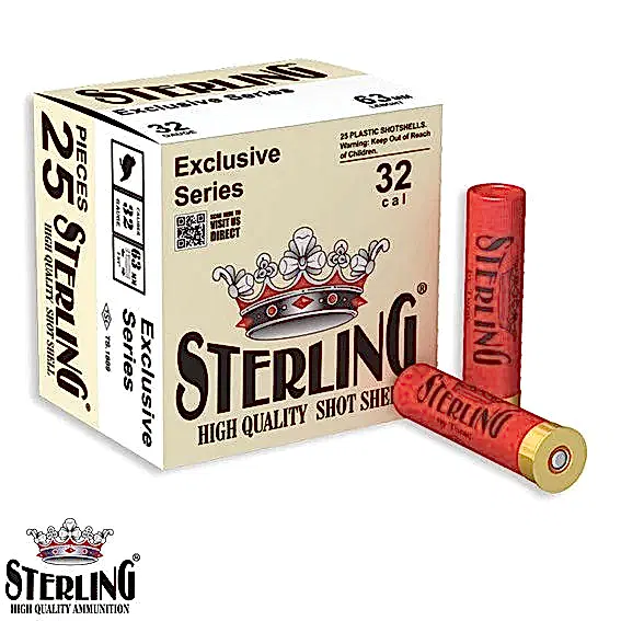 STERLING 32 Cal. 14 G. No: 10 Av Fişeği