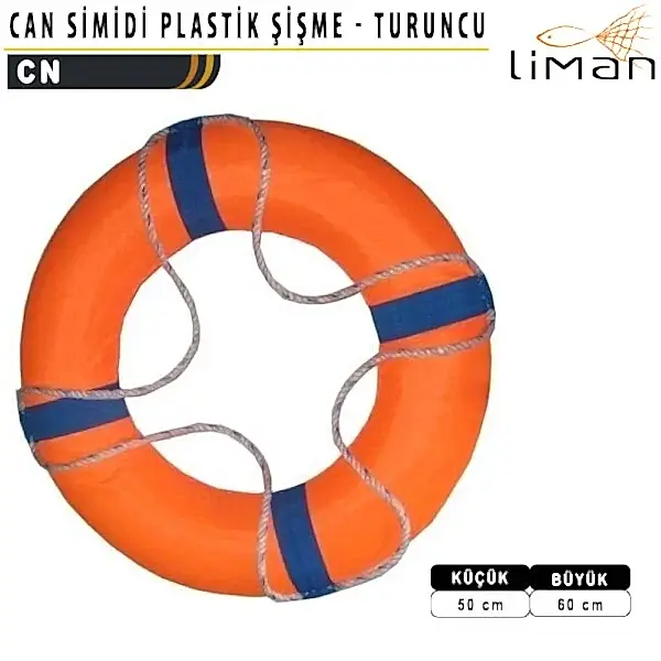 Liman Can Simidi Plastik Şişme - TURUNCU