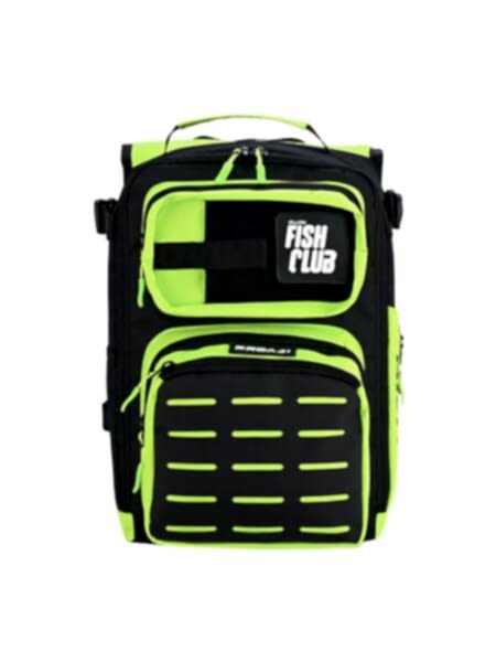 Fujin ProAji Back Pack Black Lime Balıkçı Sırt Çantası