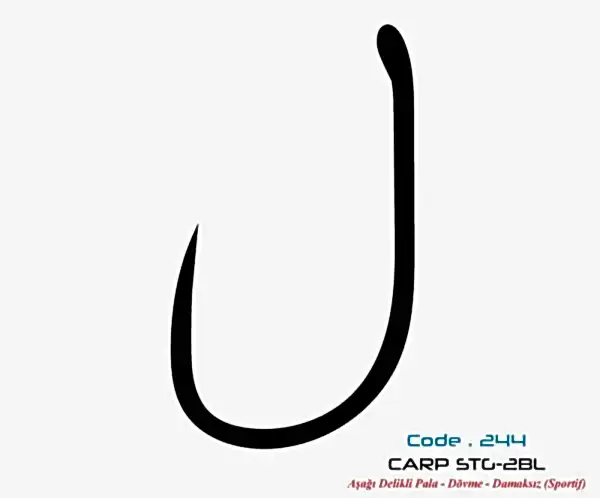 2441 CARP STG-2 DAMAKSIZ  #8 BLACK NIKEL 11P