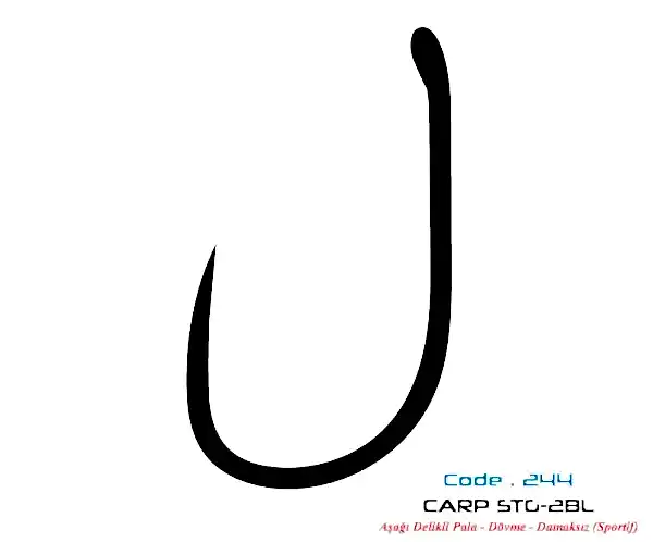 2441 CARP STG-2 DAMAKSIZ  #6 BLACK NIKEL 10P