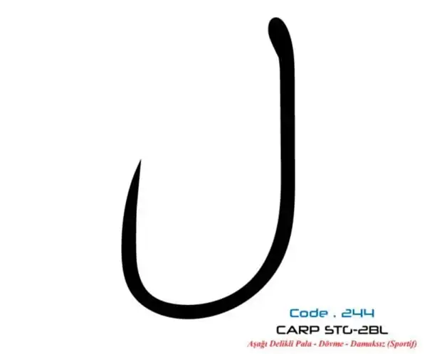 2441 CARP STG-2 DAMAKSIZ  #4 BLACK NIKEL 9P