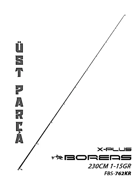 Fujin Boreas 230cm 1-15gr  Üst Parça