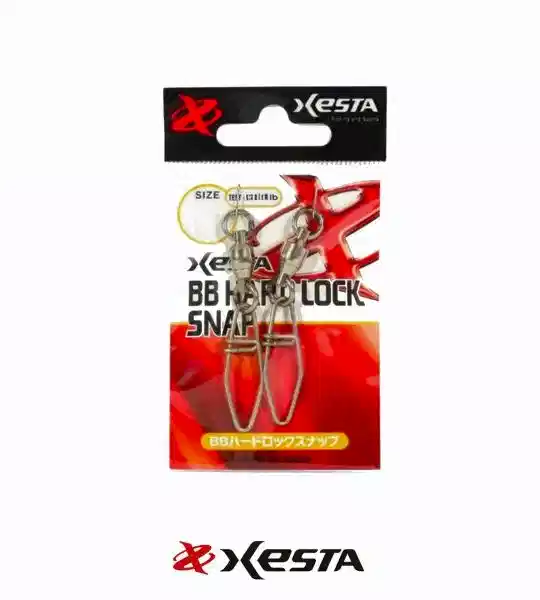 XESTA BB HARD LOCK SNAP 68KG #4 2P