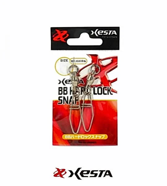 XESTA BB HARD LOCK SNAP KG #1 2P