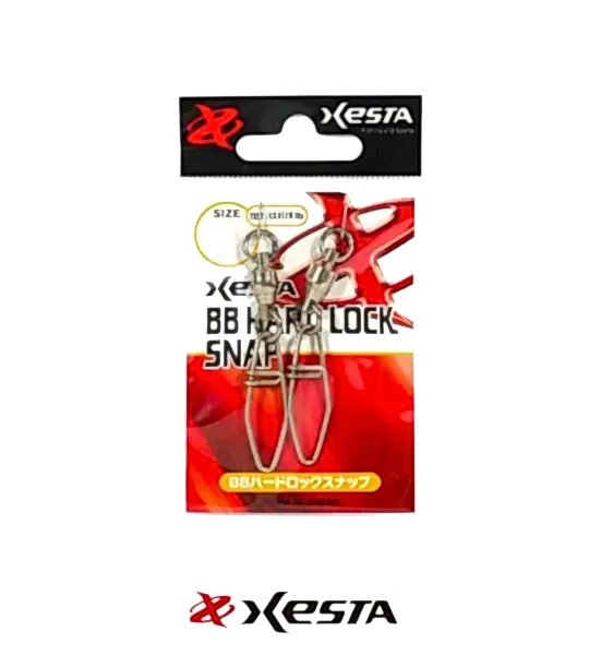 XESTA BB HARD LOCK SNAP KG #2 2P
