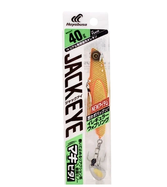 Hayabusa FS 449 Jack Eye Maki Pita Minnow 40gr Light Jig Suni Yem