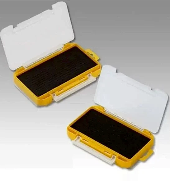 Meiho Run Gun Case 1010W-2 Çift Taraflı Evalı LRF Kutusu - Balıkçılık Malzemesi Organizer Sarı