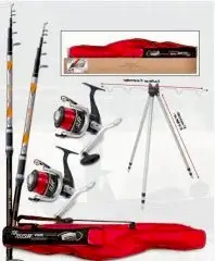 Lineaeffe Top Telesurf 2 Rod 2Reel Rod Cover Trıpod