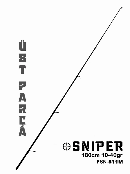 Fujin Sniper 180cm 10-40gr Üst Parça
