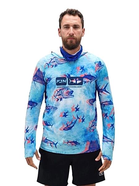 Fujin Pro Angler S24 Buff&Hoodie Echo Fish