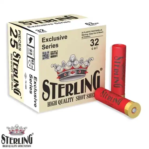 STERLING 32 Cal. 14 G. No: 3 Av Fişeği
