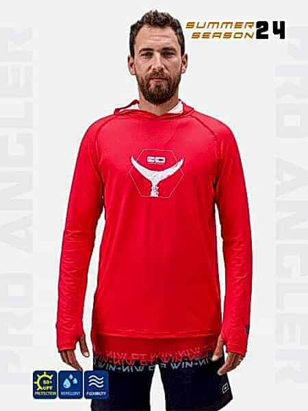 Fujin Pro Angler S24 Hooded Garnet