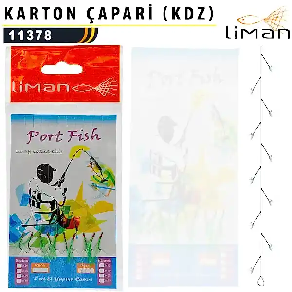 Liman Karton Çapari (KDZ) 10 İğneli